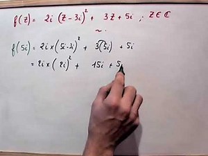 Fonction complexe et calcul de l'image d'un complexe. MATHS TERMINALE