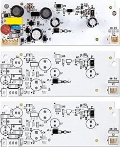 TRISCO W10515058 LED Driver and two W10515057 LED Lights for Refrigerator Replacement WPW10515058 W10515058 W10465957