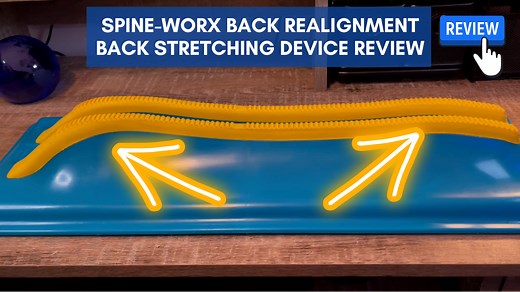 Watch Spine-Worx Back Realignment Back Stretching Device Review on Amazon Live