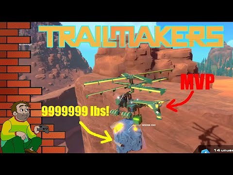 This Helicopter Is A Salvage Retrieving BEAST! - Trailmakers Stranded In Space Let's Play Gameplay