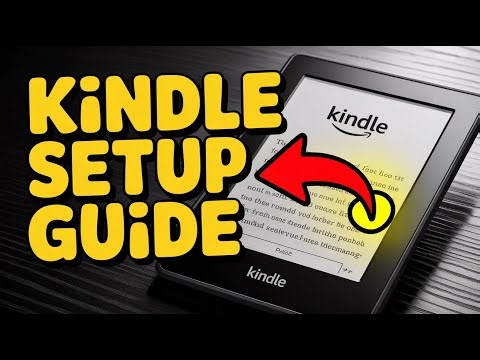 How to setup Kindle Paperwhite - Beginner Guide
