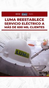 68K views · 457 reactions | LUMA reestablece servicio eléctrico a más...