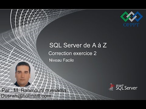 Correction Exercice 1 LDD SQL Server #4