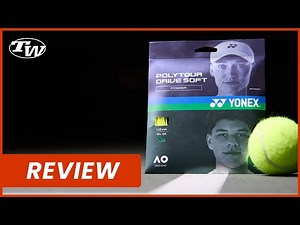 Possibly the best value tennis string on our site! Yonex POLYTOUR Drive Soft Review: spin & control
