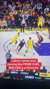 LeBron Dropped 19 pts 13 ast 8 Rebs in the win vs rockets 🔥🔥#viral #foryou #lakers #basketball #nba