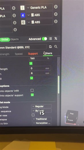 Little quick tip for you🥳 #3dprinting #bambulab #slicersettings #tutorial