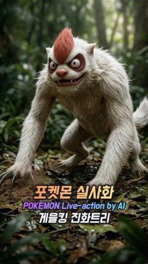포켓몬스터 게을로 → 발바로 → 게을킹 진화… 미쳤다