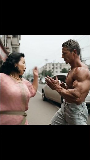 Chinese Woman Stuns Muscular European Man with Wing Chun Knockout