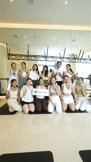 Formalab Bangkok on Instagram: "Starting the day with Healthy and Confident Smile.✨ Dentiste’ Max delivers strengthened enamel, long-lasting freshness, and an experience-driven perspective that supports every movement. Inspire Proactive Beauty in every smile. 💚 #FORMALAB #Dentistemax #PilatesEvent #MatPilates #DENTISTETH"