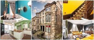 Stunning Glasgow townhouse on sale – with amazing interior and hi-spec kitchen