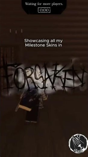Showing all my Milestones skins in Forsaken! Survivor part! #forsaken #roblox #robloxforsaken