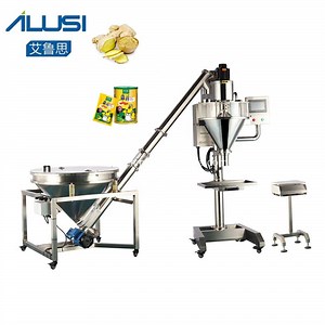 [Hot Item] 2023 Semi-Automatic Auto Dry Powder Filler / Manual Auger Filling Packing Packaging Machine with Screw Conveyor