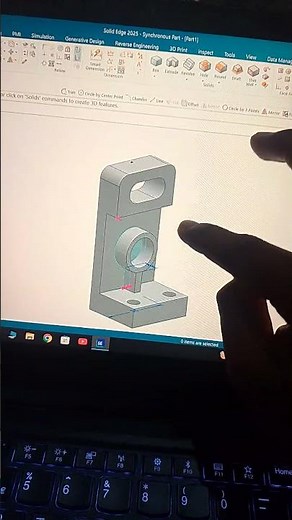 "Solid Edge 3D Modeling Tutorial 2025 🚀 | Beginner to Pro in 10 Minutes!"
