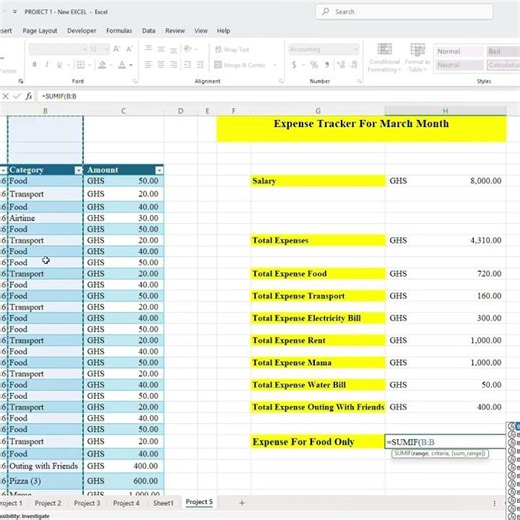 How to Use SUMIF in Excel (Sum Numbers with Conditions)