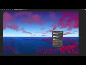 Paintstorm Studio - Speed painting process