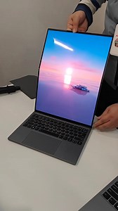 Laptop with Foldable screen and multiple purposes. Cool no? #newlaptop #laptopwithdoublescreen #foldable #technology | Reviews | Facebook