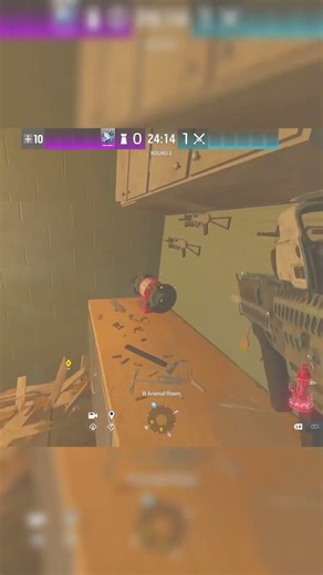 Azami Clubhouse Arsenal Angles Attackers Won’t See Coming #siege #shorts