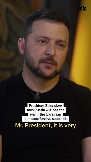 President Zelenskyy's Exclusive Interview on Ukraine's Counteroffensive