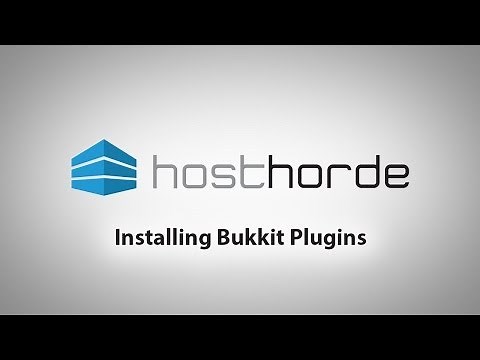 HostHorde: Installing Bukkit Plugins