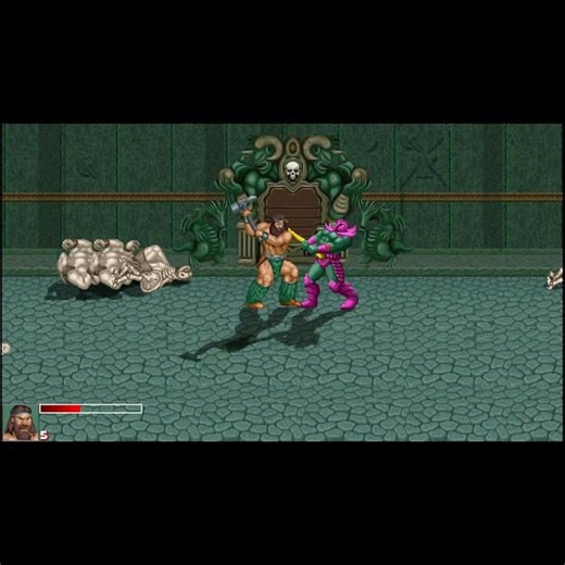 Golden Axe Remake 1.5 Death Adder vs Hammers POV LOL | OpenBoR Games #openbor