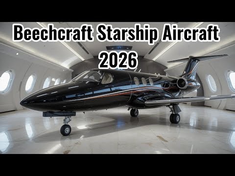 Beechcraft Starship 2026: The Most Futuristic Aircraft Ever Reborn ✈️🔥