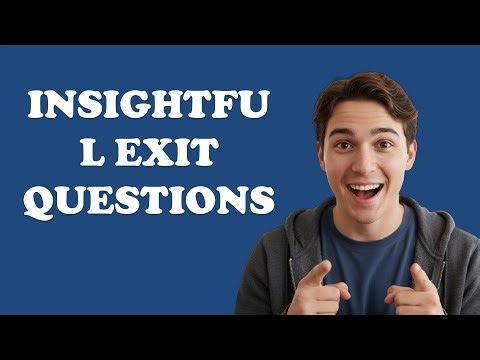 What Are Typical Exit Interview Questions?