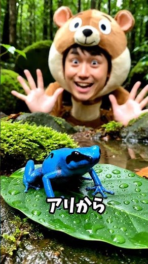 触れたら3秒でアウト。なのに可愛いって何！？【モグラ博士】🐸 #モグラ博士 #ai動画 #ai #生き物 #知識 #教育系ショート #youtuber #生物 #animals #動物 #shorts