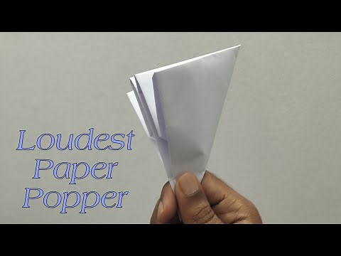 Loudest Paper Popper in 2 Minutes