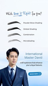 ✨ Transform your look with perfectly designed eyebrows! ✨ At Beaute Nails, International Master David crafts eyebrows that enhance your unique features. 💖 Here's a glimpse of the eyebrow styles we offer: Microblading: For natural-looking, hair-like strokes. 🖋️ Ombre Powder Brows: Soft, shaded brows with a gradient effect. 🎨 Combination Brows: The best of both worlds - microblading and ombre. 💫 Classic Brows: Timeless and elegant. 🌸 Ready for brows that are uniquely YOU? 🌟 Book your consult