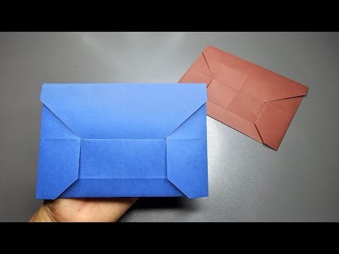 How to make an envelope origami a4, origami paper envelope instructions, How To