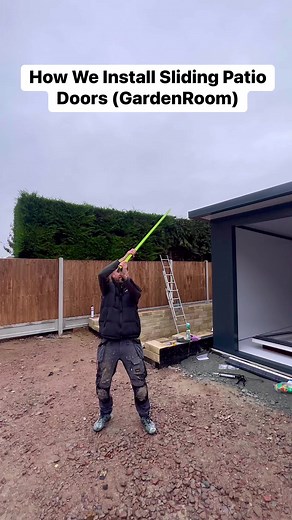 539K views · 2.1K reactions | How To Install Sliding Patio Doors Garden Room #homeimprovements #How #tips #doitforyourself #reels #builders #gardenroom #howto #buildingThe Insulated Panel Store. | The Home Improvements Channel Uk | Facebook