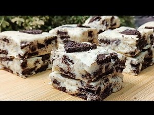 Oreo fudge recipe without White chocolate | Only 3 ingredients dessert