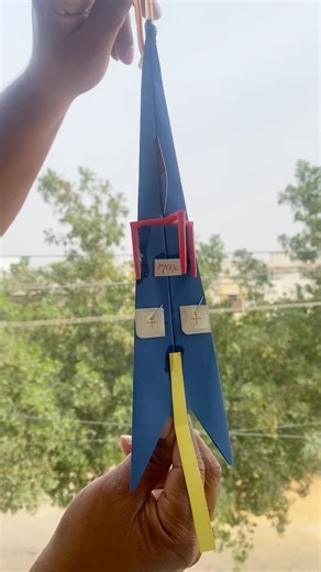 Starship Rocket Paper Plane Flying With Maximum Speed