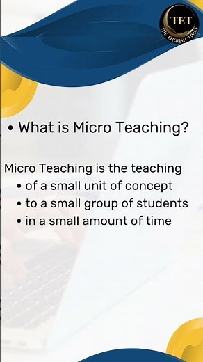 What is Micro Teaching and who gave the concept of micro teaching? #college #exampreparation ##study