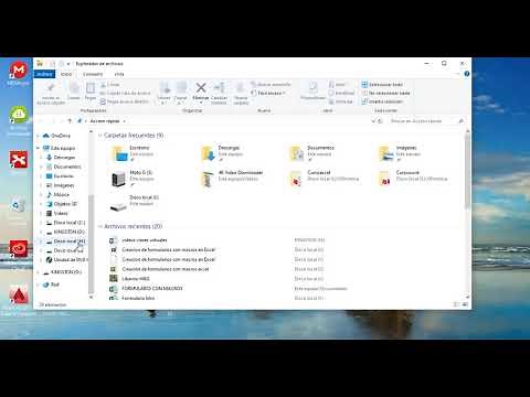 Crear Carpetas desde el Explorador de Windows.