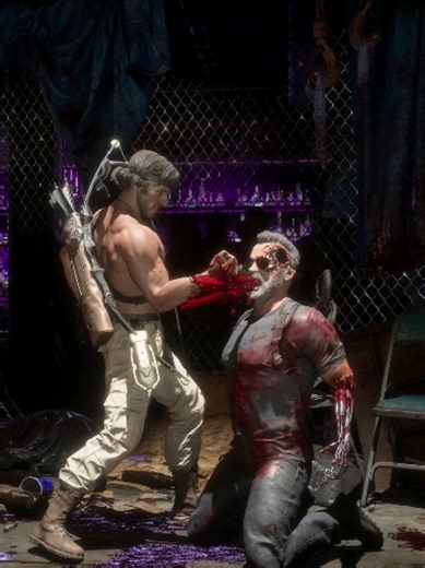 Rambo vs Terminator T-800: A Showdown Comparison