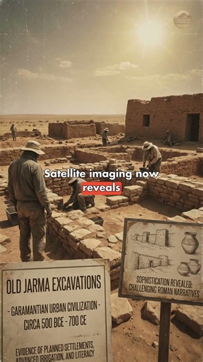 SAHARA'S LOST HYDRAULIC EMPIRE : THE GARAMANTES