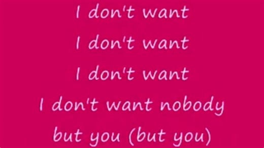 Nobody But U - Cassie (ft.The-Dream)(unreleased)