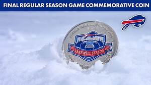 Ceremonial Coin Giveaway for the Final Game at Highmark Stadium!