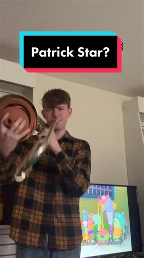 Patrick Star Trombone Music Performance