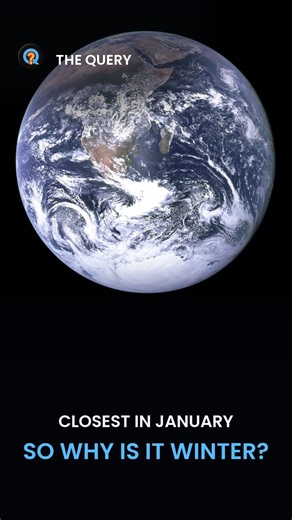 Earth Is Closest to the Sun in January. So Why Is It Winter? #Shorts