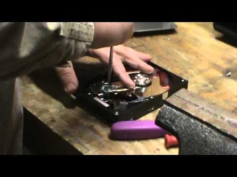 How to Scrap a Harddrive for gold Platinum and other metals