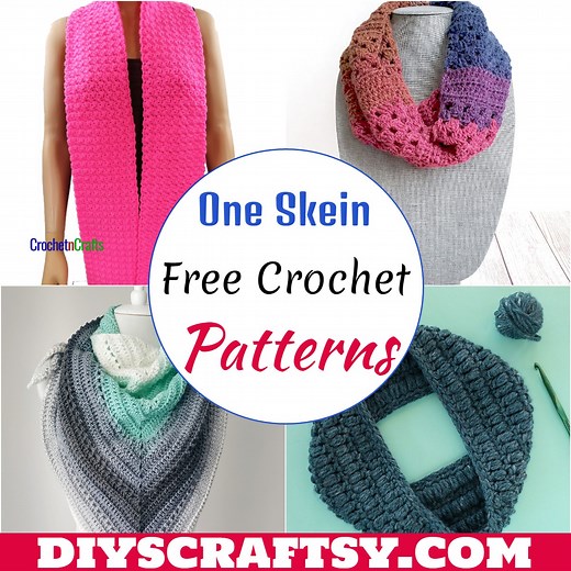 16 Inspiring Crochet One Skein Patterns