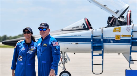 "We love Florida." Starliner astronauts arrive at Cape Canaveral ahead of upcoming flight