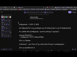 How to handle npm package Vulnerabilities