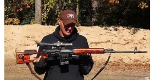 Clocking in with a real SVD Dragunov rifle (VIDEO)