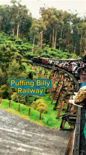 Puffing Billy Railway in Autumn | Melbourne