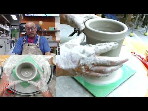Makeing Lidded Pots with a Gallery | Pottery Wheel Tutorial for All Skill Levels
