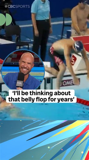 The 'race of the century' took place on Day 7 of swimming worlds... But prior to Summer McIntosh vs. Katie Ledecky was the world media race and our own Devin Heroux took part. Here's what happened...belly flops and all. Watch the full Day 7 recap of The Ready Room: https://youtube.com/live/OuFgWMQx8es | CBC Olympics