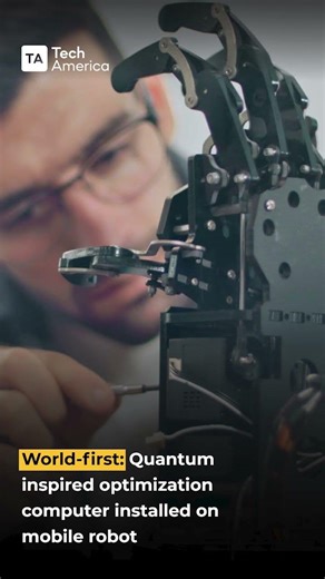 Quantum Inspired Robot First